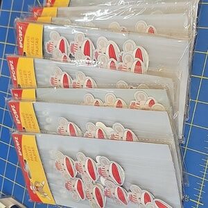 Sock Monkey Party Straws Lot of 9 Packs (8 Per Pack) New Sealed